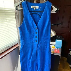 DVF new blue jumpsuit